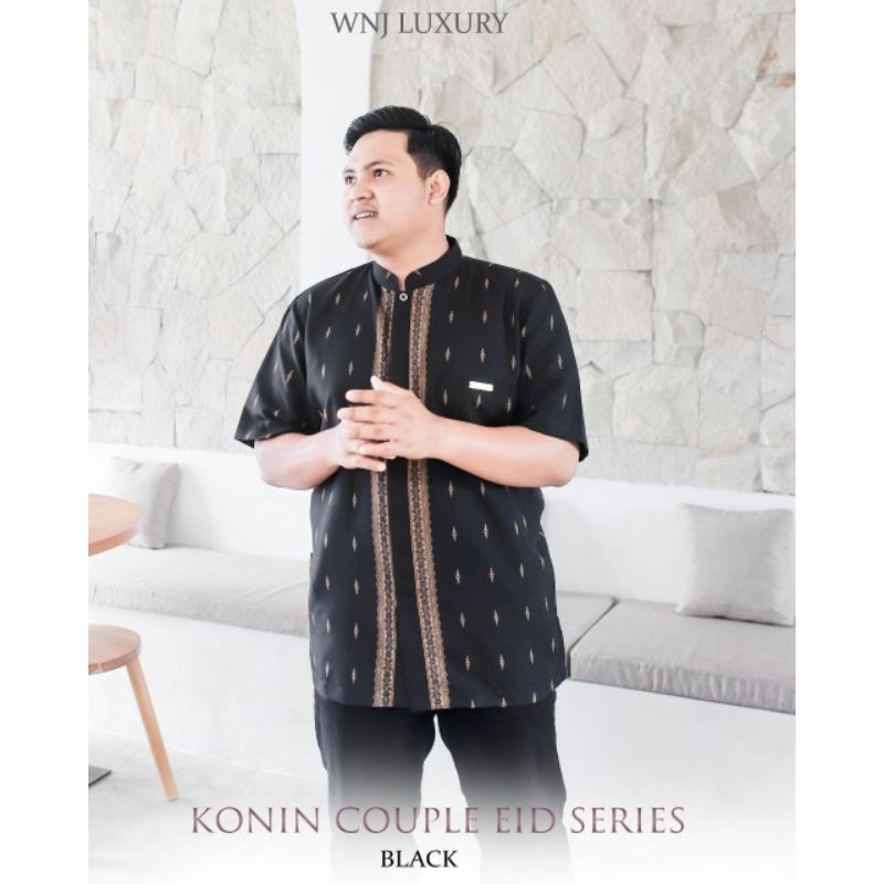 Koko Konin Ied Series 2023 by WNJ Wanoja Bahan Kain Katun Appolen Premium Baju Branded Halus Ringan 