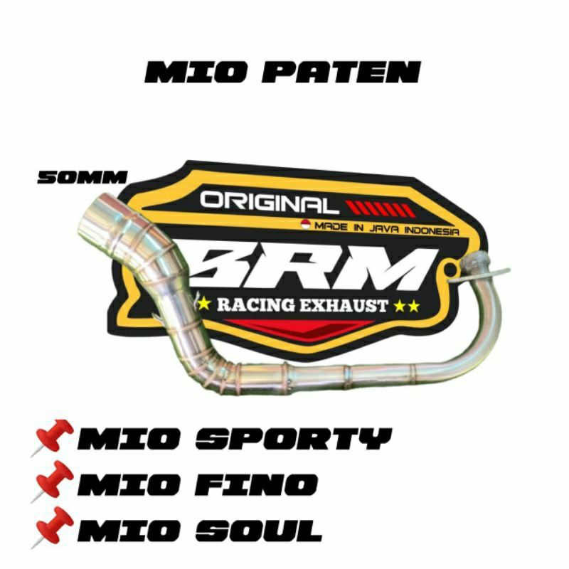 Pipa leher knalpot mio paten inlet 50mm