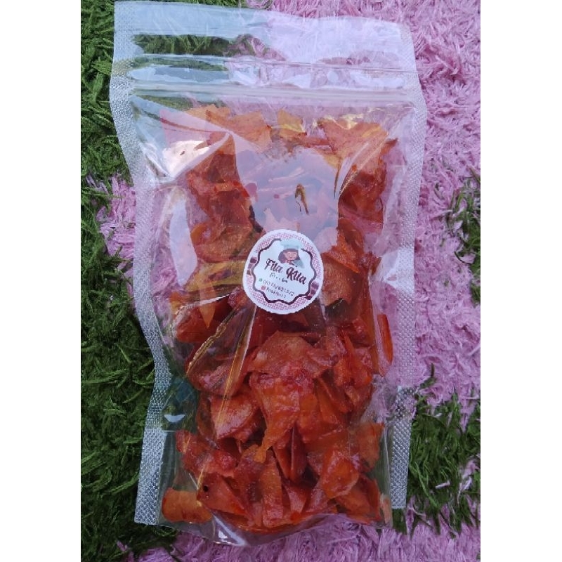 

Kripik Singkong Balado Pedas Basah