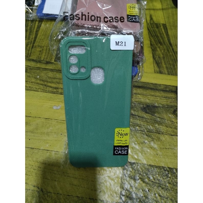 Softcase Samsung M21 Silikon Casing Case Macaron Pelindung Pro Camera