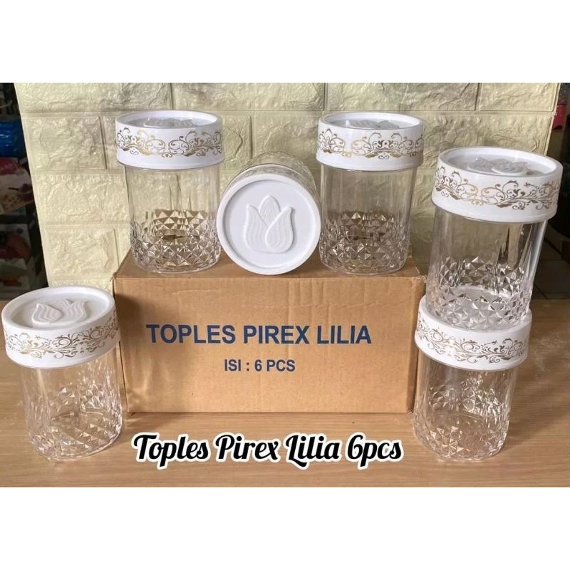 TOPLES MIKA PIREX LILIA 6 PCS