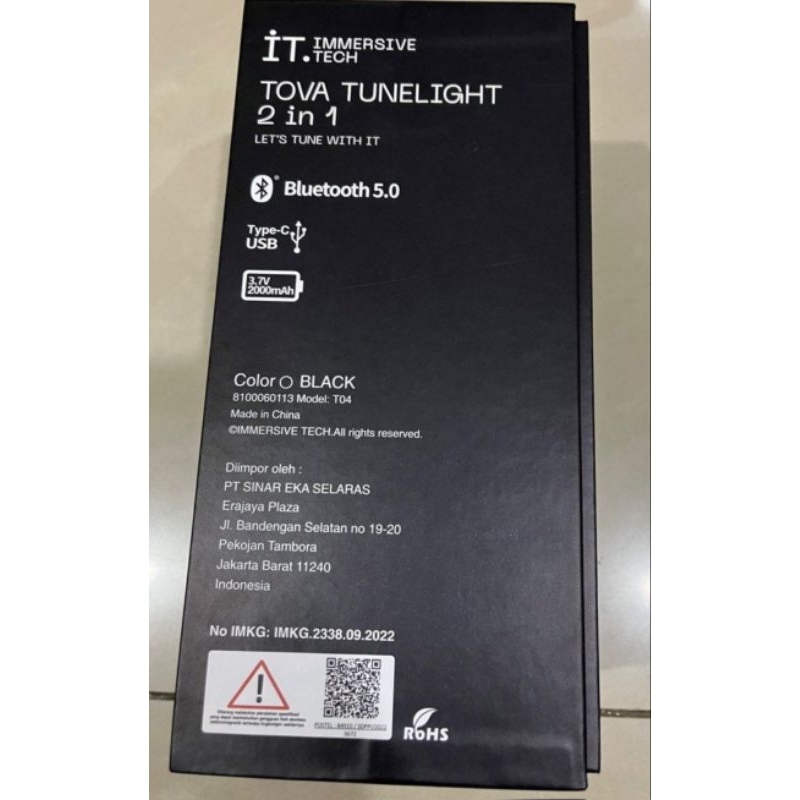 BARU spiker tova tunelight 2in1