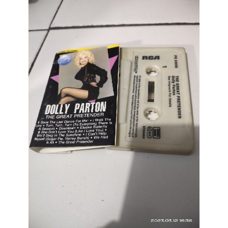 kaset pita dolly parton / the great pretender