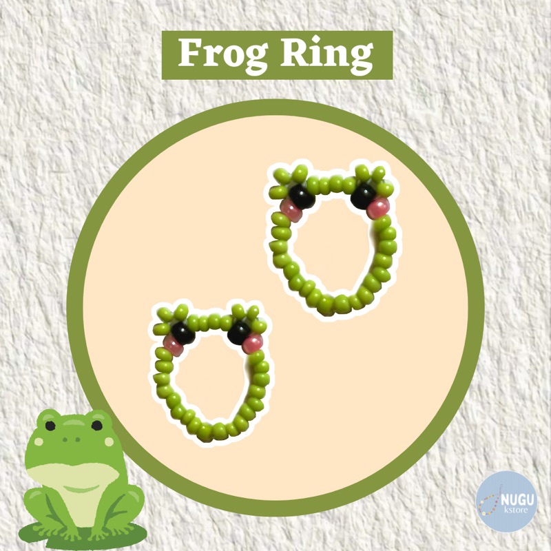 Frog Ring | Ring Beads | Kpop Beads