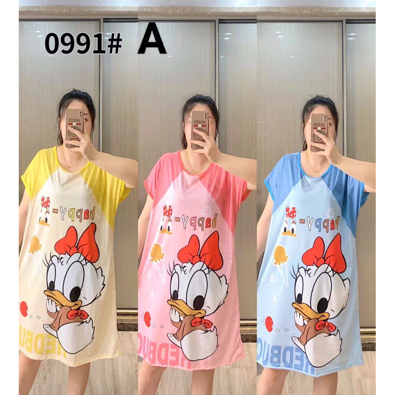 Daster 3 100 rb | Daster korea | daster lucu | daster jumbo | daster kekinian | baju tidur wanita | 