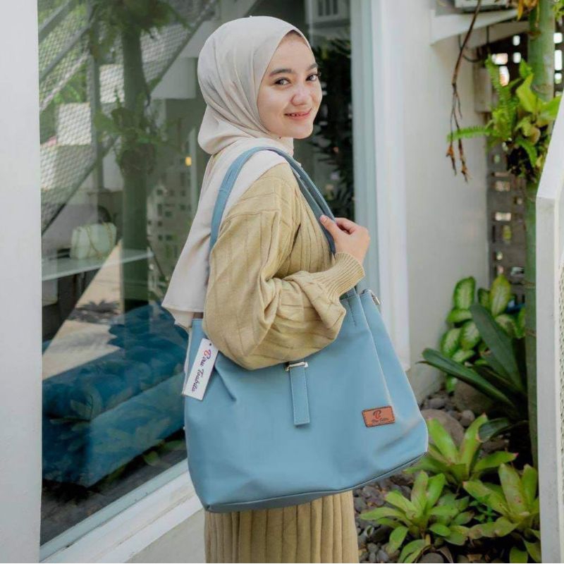 SHERLY BAG BY BIRU TSABITA / TAS SHERLY / TAS BIRU TSABITA / TAS WANITA / GODIE BAG / TAS SHERLY / TOTEBAG SHERLY