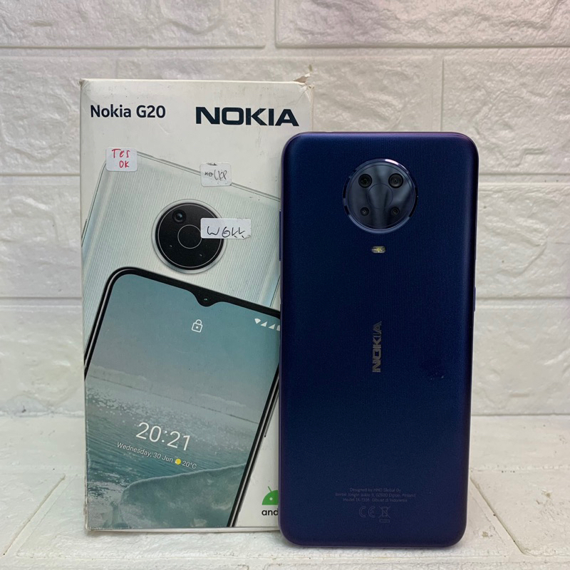 Nokia G20 4/64Gb fullset Resmi