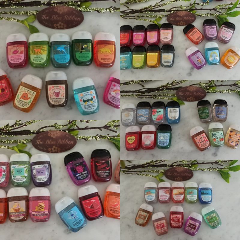 ISI 5 PCS !! BATH AND BODY WORKS BBW POCKETBAC (HAND SANITIZER)