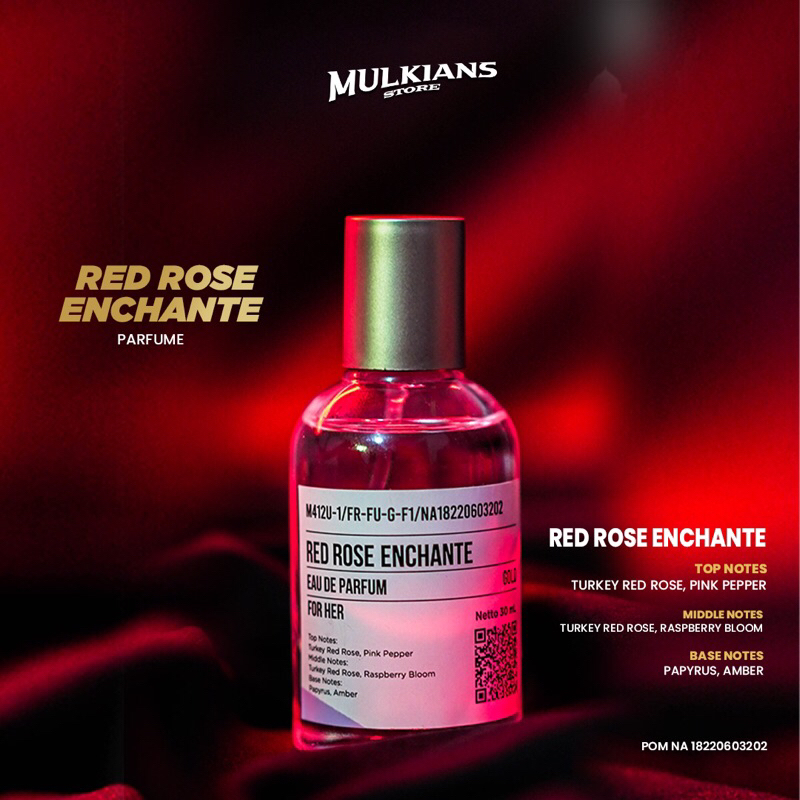 PARFUM RED ROSE ENCHANTE | PARFUM WANITA
