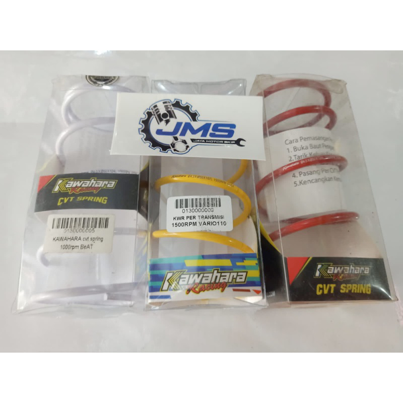 per CVT Kawahara Vario 110/Beat Fi/Scoppy Fi(1000/1500/2000 RPM)
