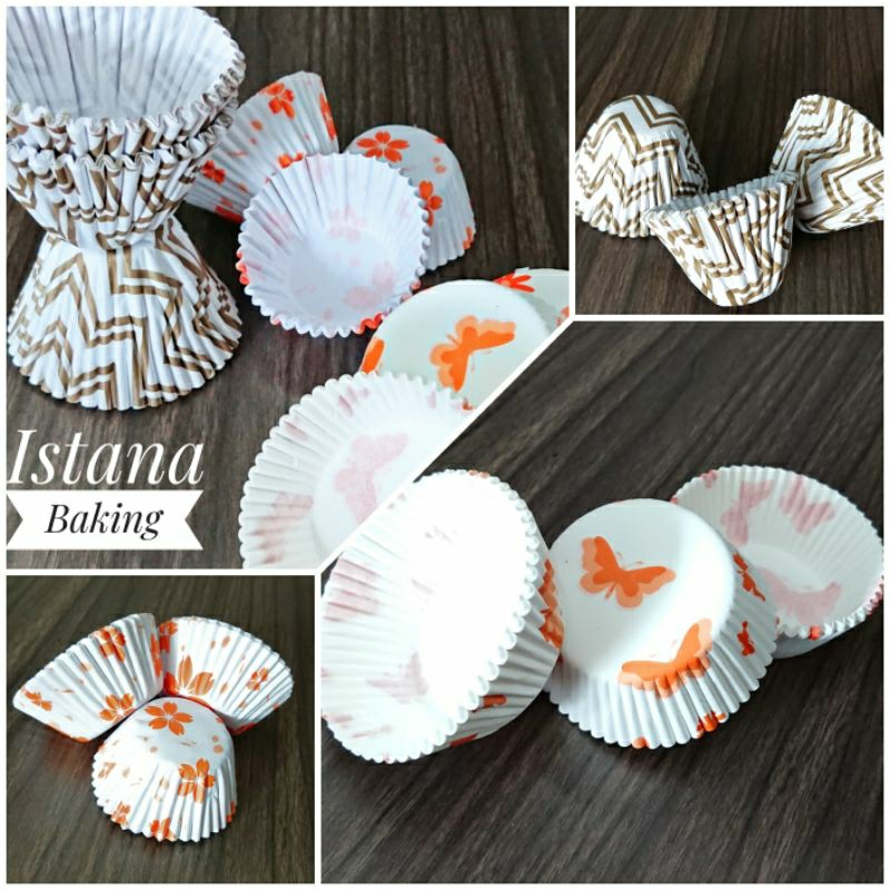 Paper Cup Cake Case Cup Muffin Bolu Kukus Kertas Cup Cake