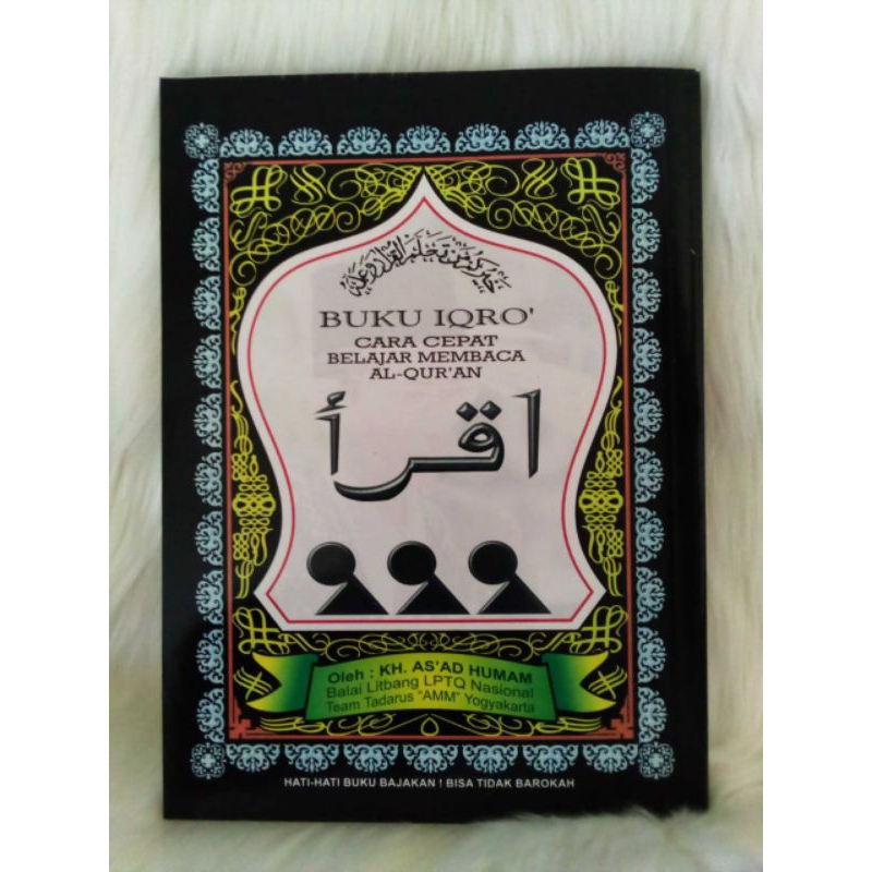 Buku Iqro Bendel Besar CD Original