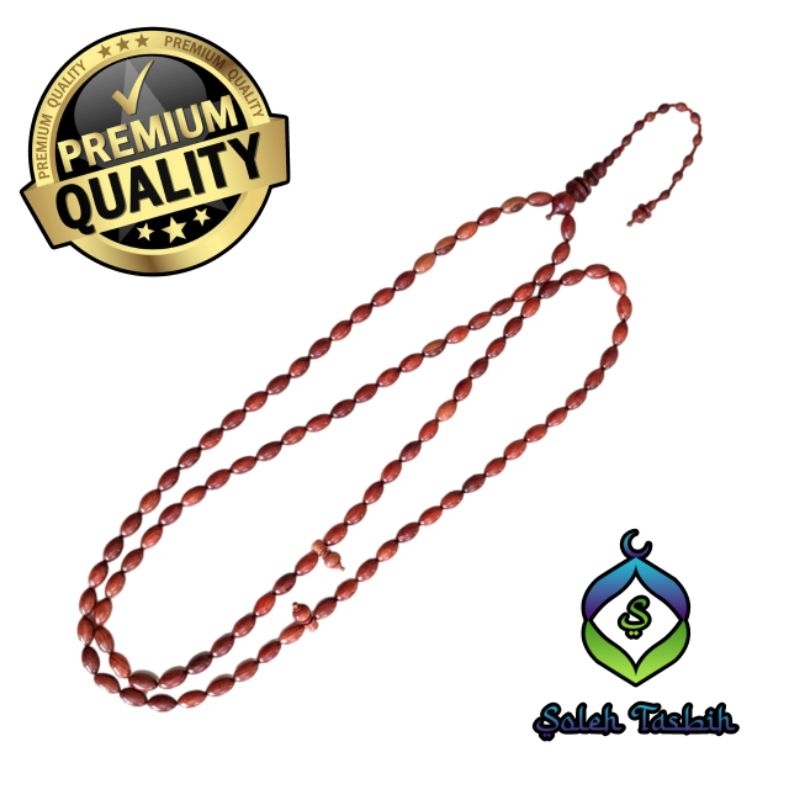 Tasbih Nagasari Oval Size 10x15mm, Isi 99Butir