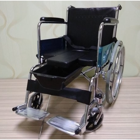 Kursi Roda 2 in 1 BAB / Kursi Roda Toilet / Wheelchair BAB