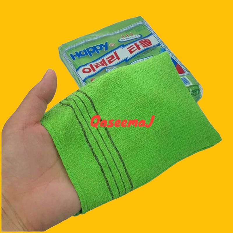 HAPPY KOREAN EXFOLIATING ITALY TOWEL handuk eksfoliasi korea