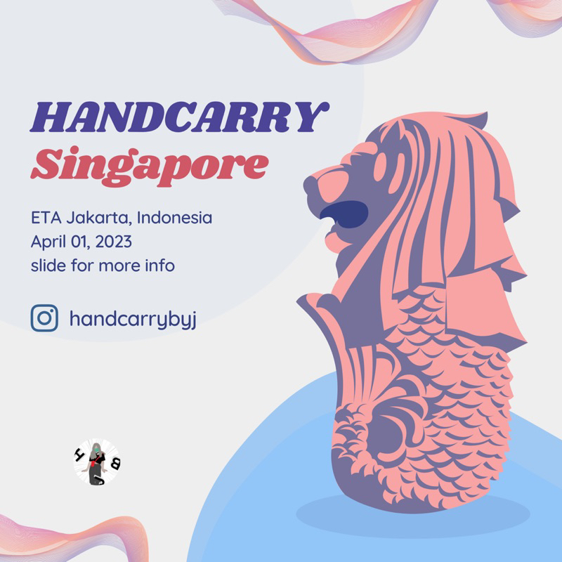 HANDCARRY SINGAPORE BTV BEYOND THE VINES GARRETT POPCORN IRVINS CK CHARLES & KEITH