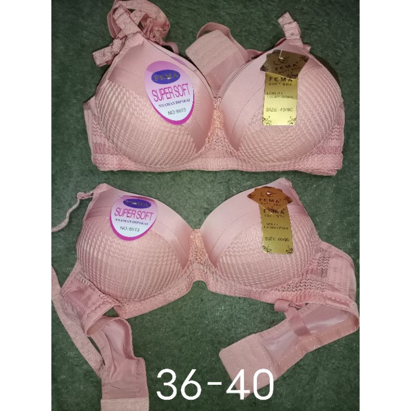 BRA WANITA FEMA SUPER SOFT 3/4