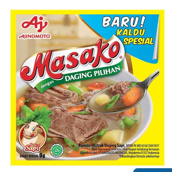 

masako saset penyedap rasa masakan tambah nikmat