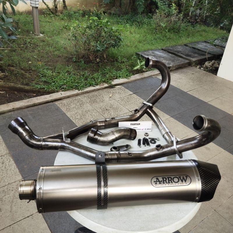 Knalpot Silencer Full System Arrow Race Tech BMW R1200 GS GSA K25 2010 2011 2012 2013 BMW Silencer E