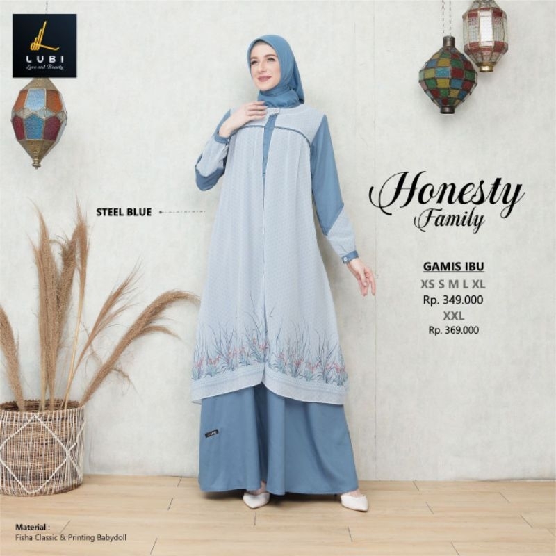 GAMIS ELEGAN HONESTY  || BY LUBI