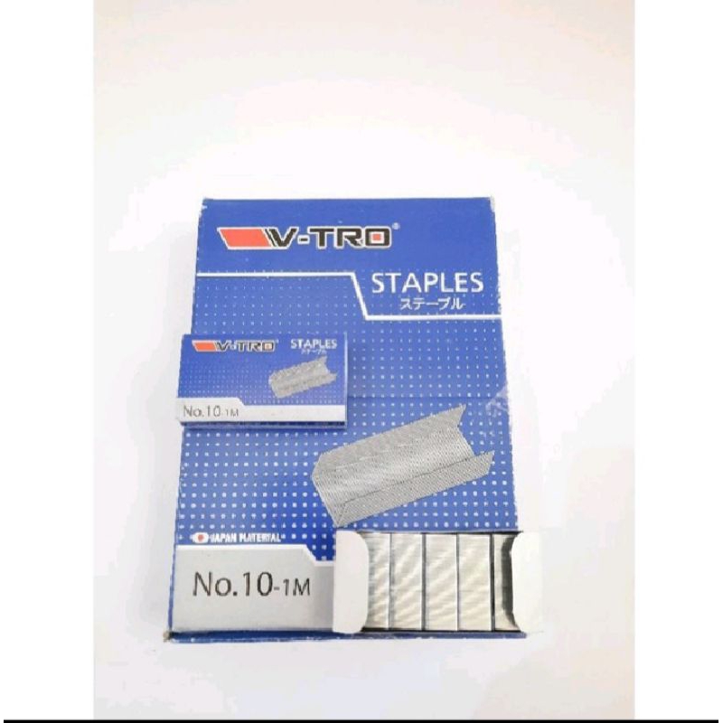 

Isi Staples V-Tro biru no 10 ( 20 kotak,)