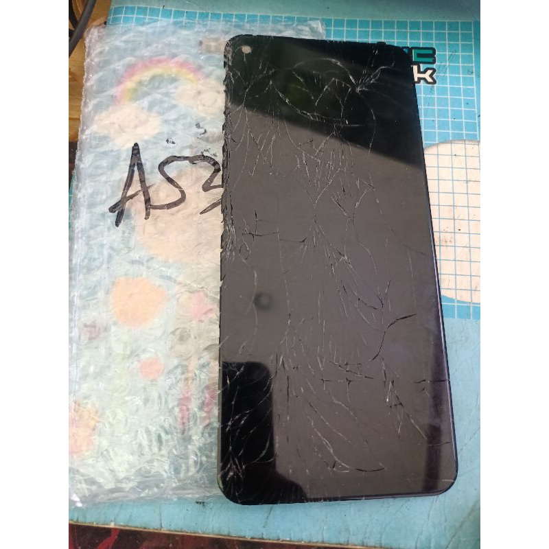Lcd oppo a53 Touchscreen oppo a53 retak seribu Layar oppo a53 retak pecah