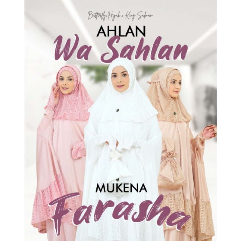 Mukena Farasha by Butterfly Hijab x King Salman