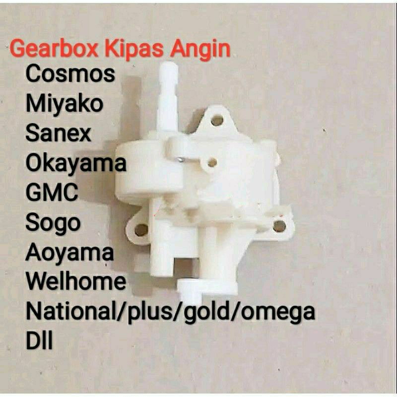 GERBOX  , Gear Box , Kotak , Gearbox , Girbox , Girbok , Kipas Angin MIYAKO