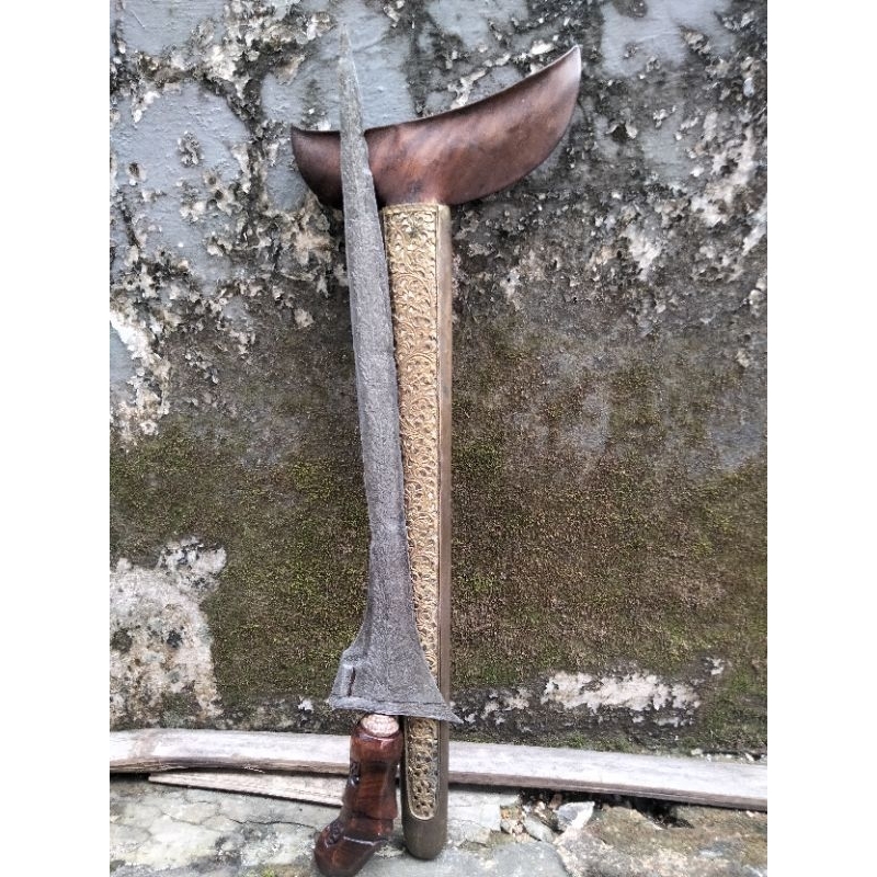 keris pamor miring Ron pakis sepuh jaminan 1000%