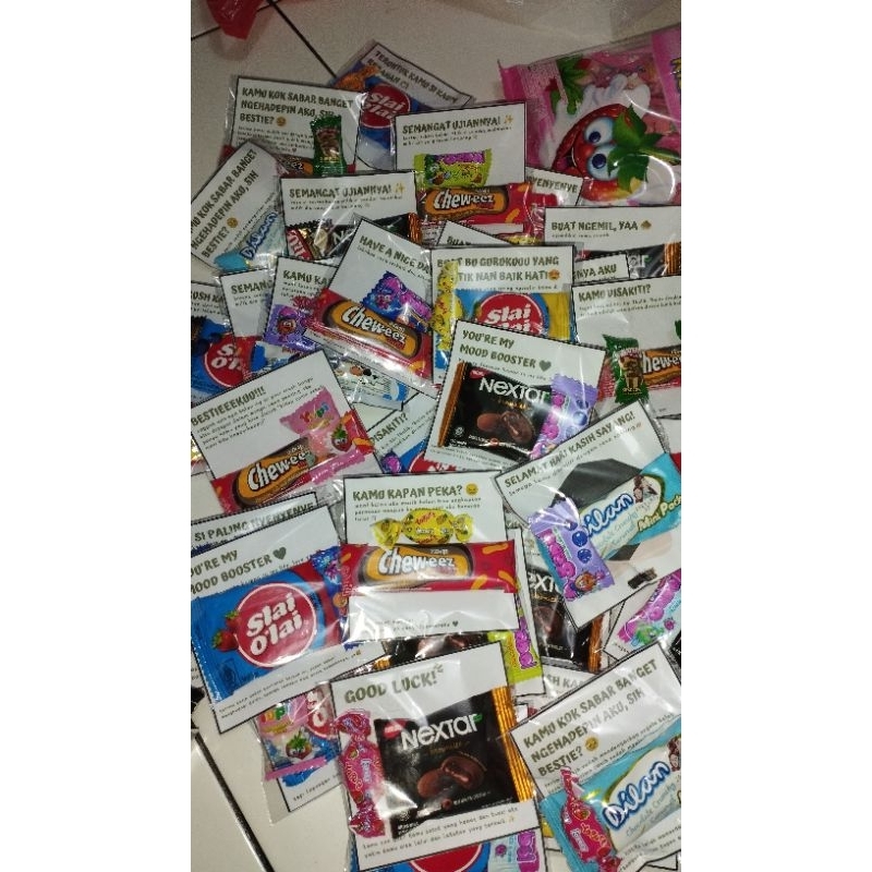 

[KHUSUS REQUEST QUOTES] Mini Gift Snack | Freebies Snack | Mini Gift Snack | kalpa | Nextar | Bengbeng | yupi | Hampers | Bucket