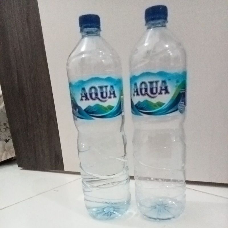 Aqua botol kosong 1.5 liter