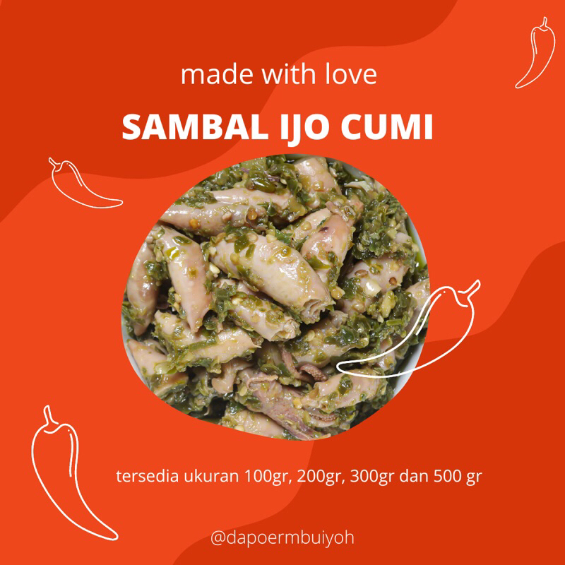 

sambal cumi rumahan by dapoer mbu iyoh