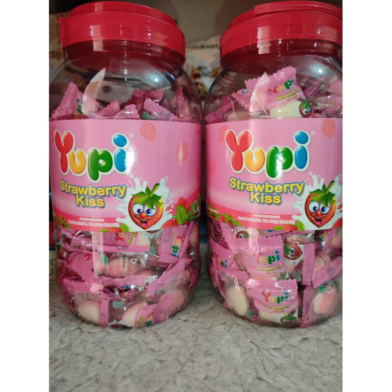 

permen yupi kemasan jar / toples 300grm