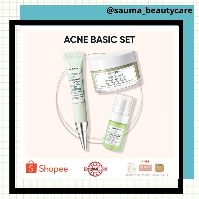 skintific mugwort acne - skintific acne spot acne set skintific acne serum acne skintific - mask ski