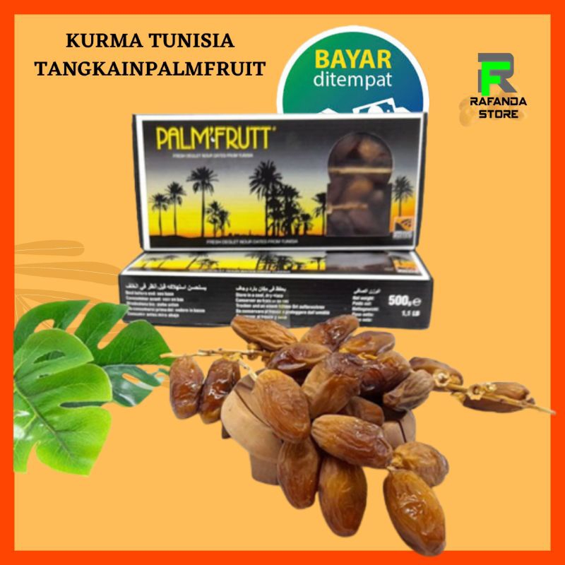 Kurma Tunisia Tangkai  Palmfruit 500 gram  / 1/2 kg