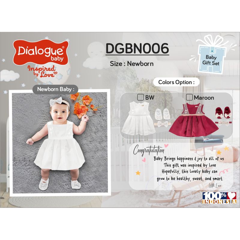 Dialogue Baby Giftset DGBN006