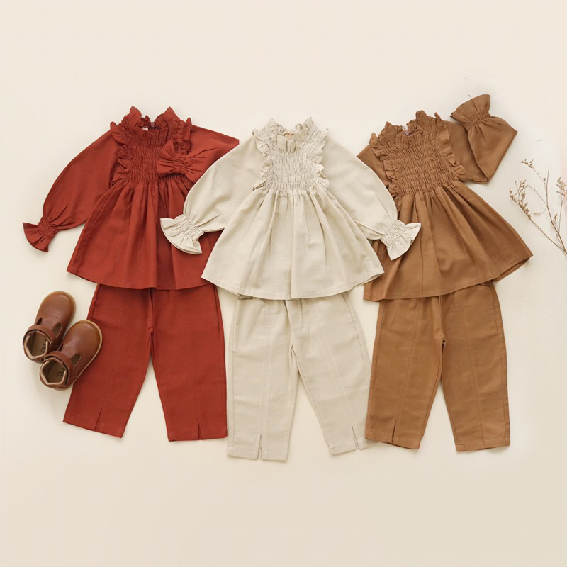 RACHIDKIDS / SETELAN COUPLE ANAK / MORGAN DAN JULIE SET