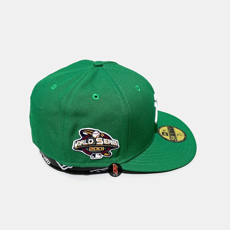 TOPI NEW ERA ORIGINAL 5950 WS 2001 NEW YORK YANKEES KELLY GREEN