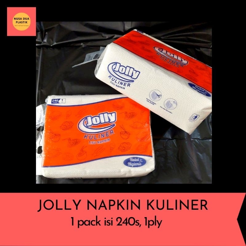 Tissue Jolly Napkin Tisu Napkin