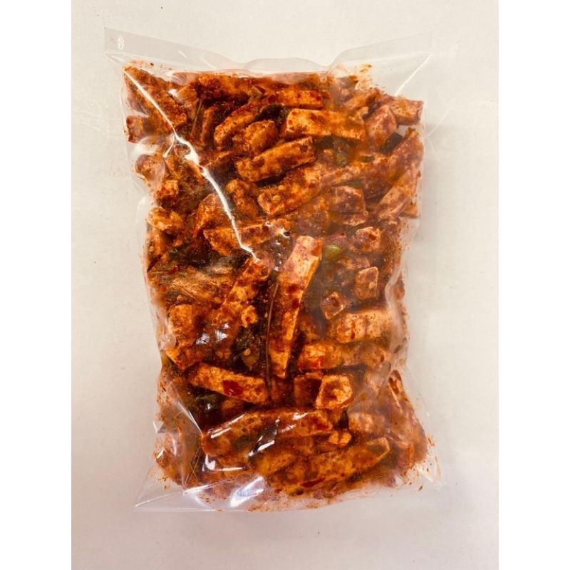 

Basreng pedas daun jeruk bumbu melimpah 500gr