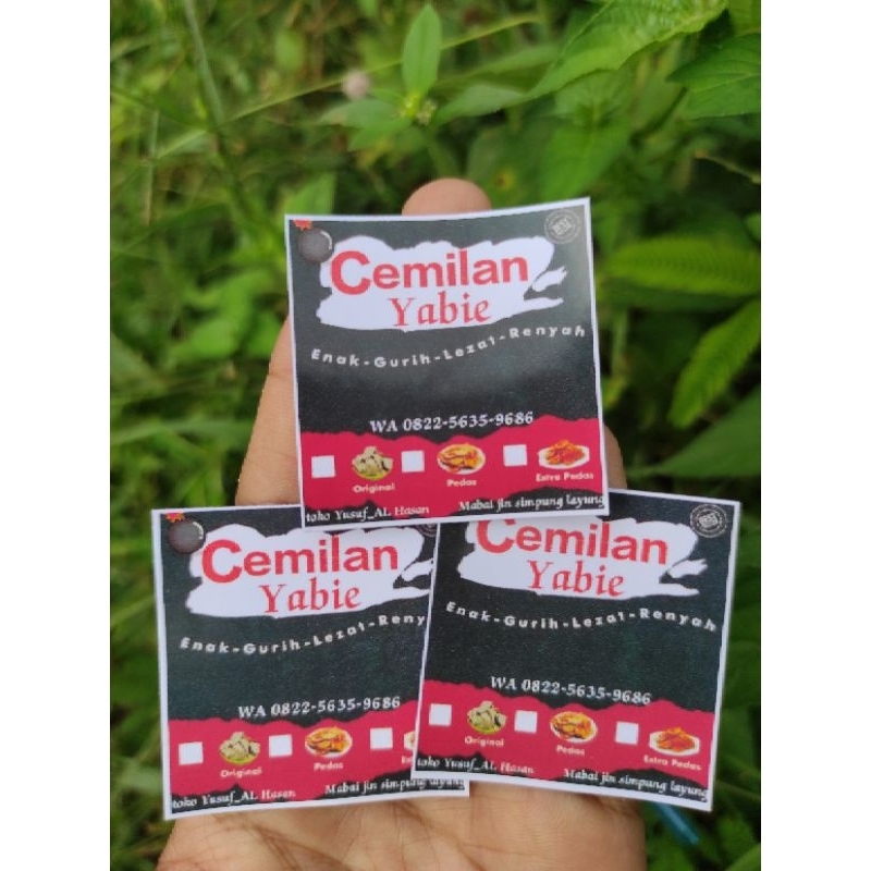 

stiker makanan bisa reques