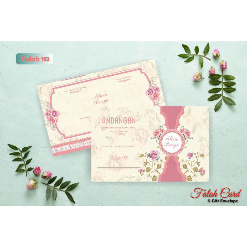 Blangko Undangan Seri Falah 113