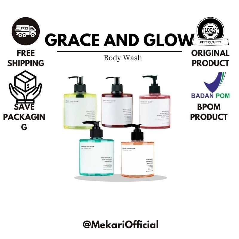 GRACE & GLOW BODY WASH