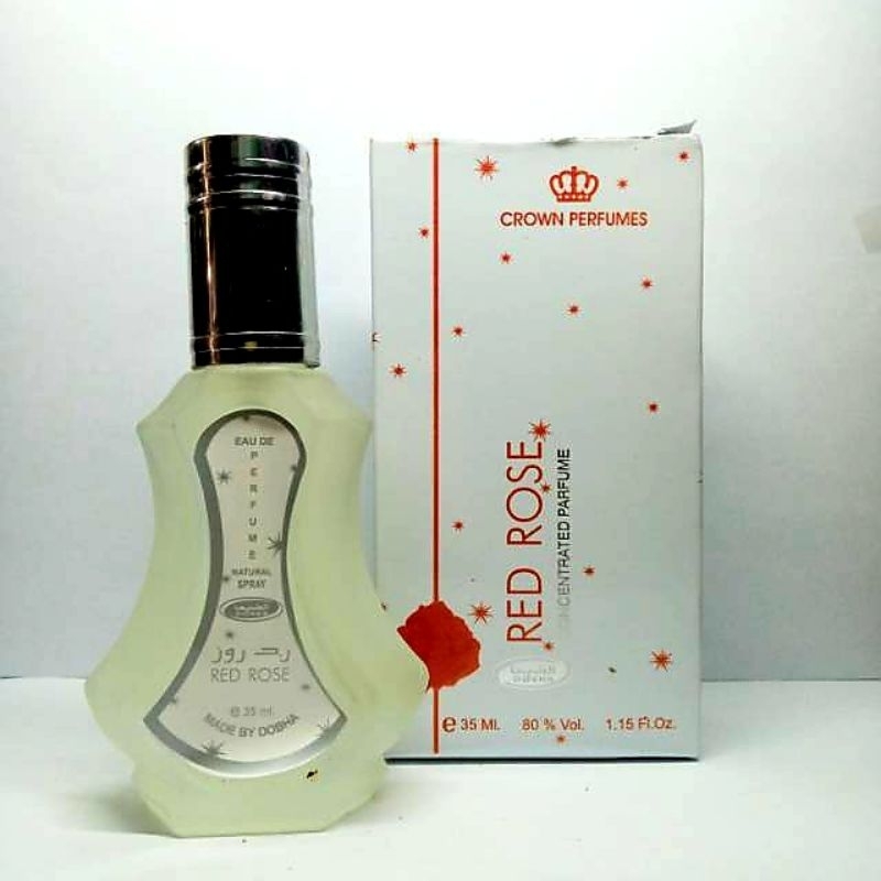 Parfume RED ROSE Spray DOBHA 35ml EDP Eau De Perfume