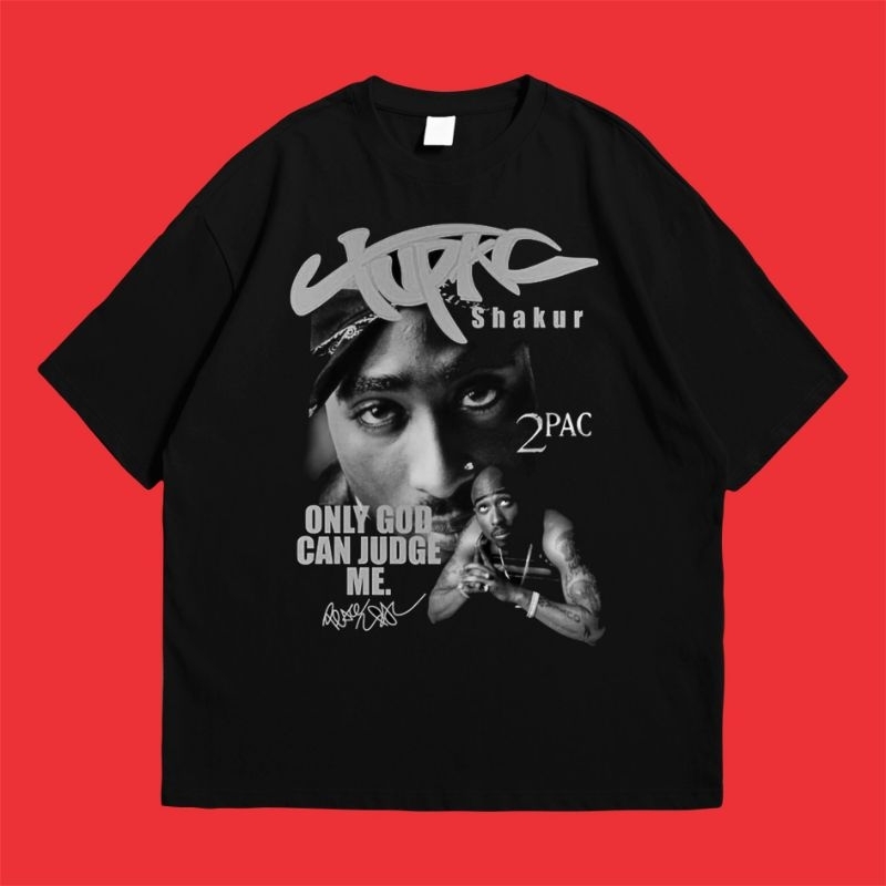 KAOS BOOTLEG RAP VINTAGE - TUPAC SHAKUR