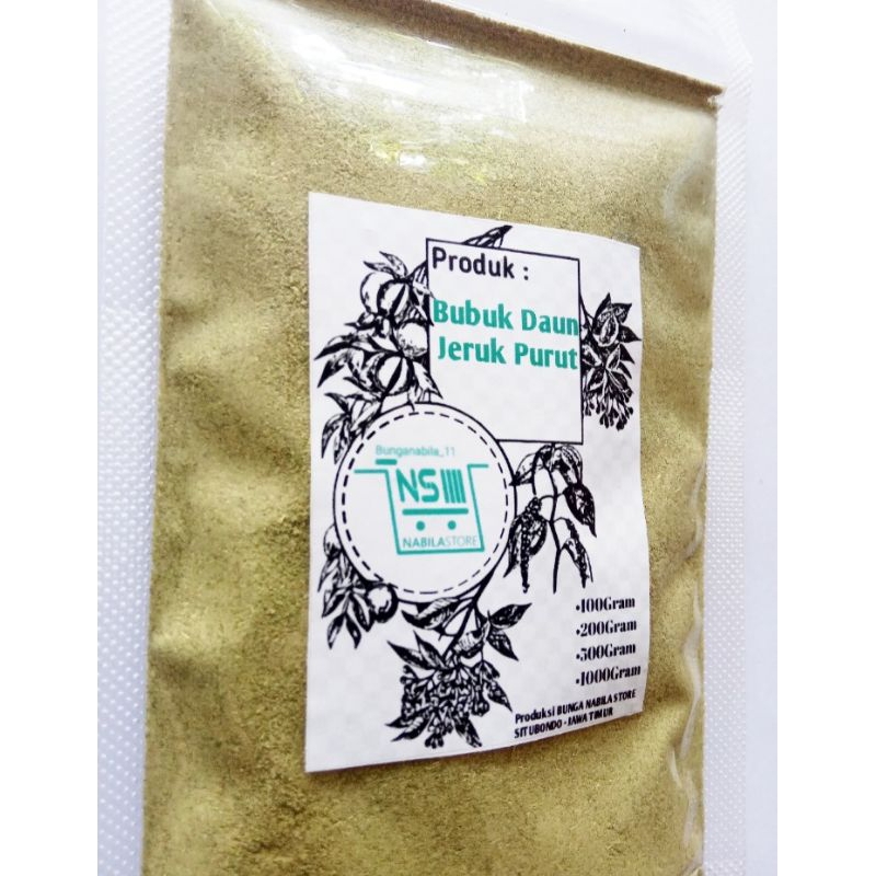 

Bubuk Daun Jeruk Purut Murni 1kg
