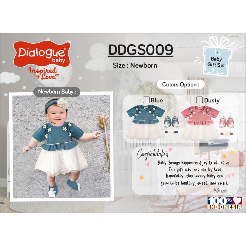 Dialogue Baby Giftset DDGS009