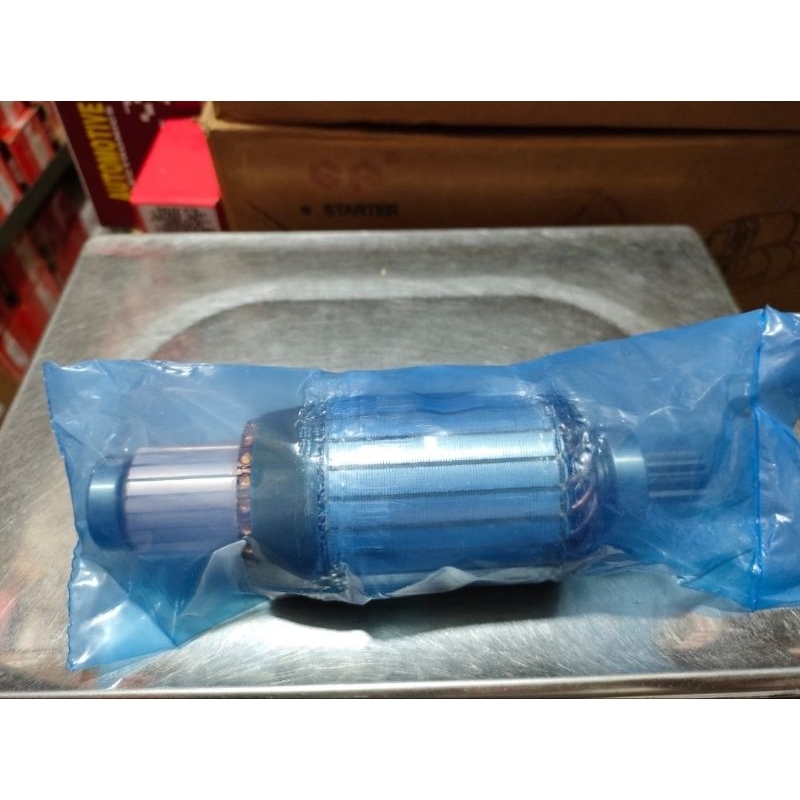 Armature Angker Starter Rino dyna ryno 130ht 115et 24v 9t