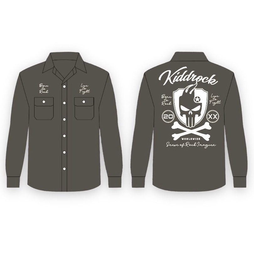 kiddrock kemeja pria