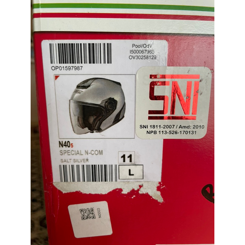 Helm NOLAN N40-5 Fullset Second (Pesanan Opan)